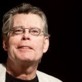 Author Stephen King at a press event to unveil the Kindle 2